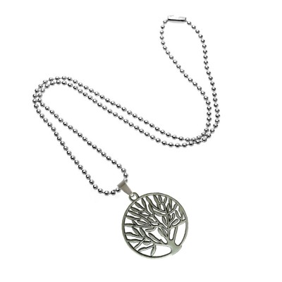 Tree of Life Silver Metal Pendant